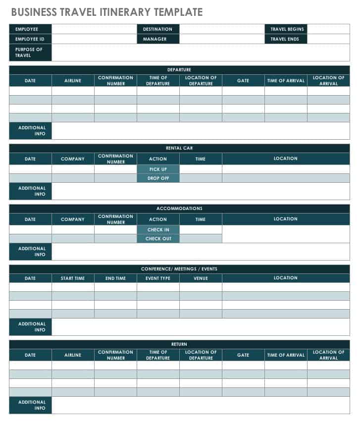 How to create an efficient travel itinerary for business? Make your work trip stress-free!