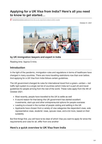 Need a UK visitor visa? Heres what Indian citizens must know about the requirements!
