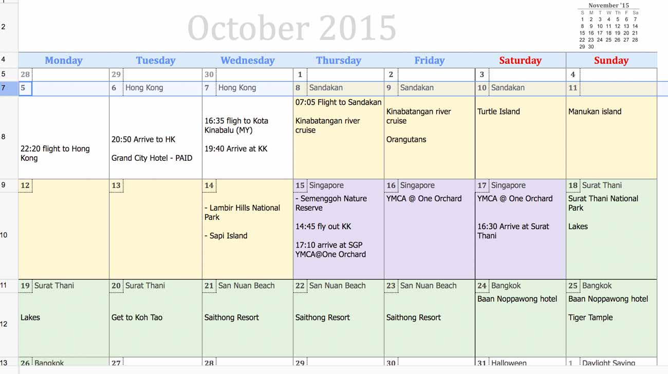 Free Online Tools for Creating a Travel Schedule - Your Trip Planner Guide