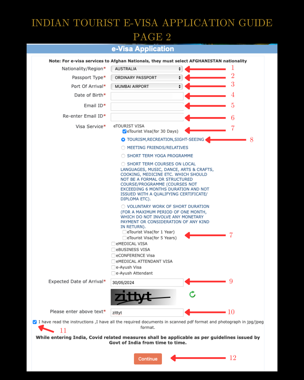 How to apply for an Indian tourist visa online (Step-by-step guide for a hassle-free application)