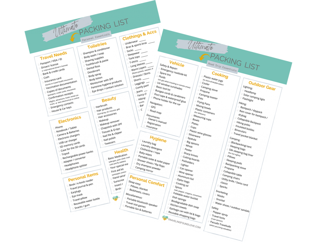 Travel packing list generator for long trips: How to pack everything you need for your next adventure!