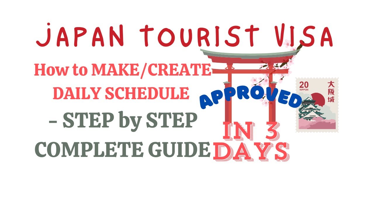 Get your Japanese tourist visa: A step-by-step guide for you!