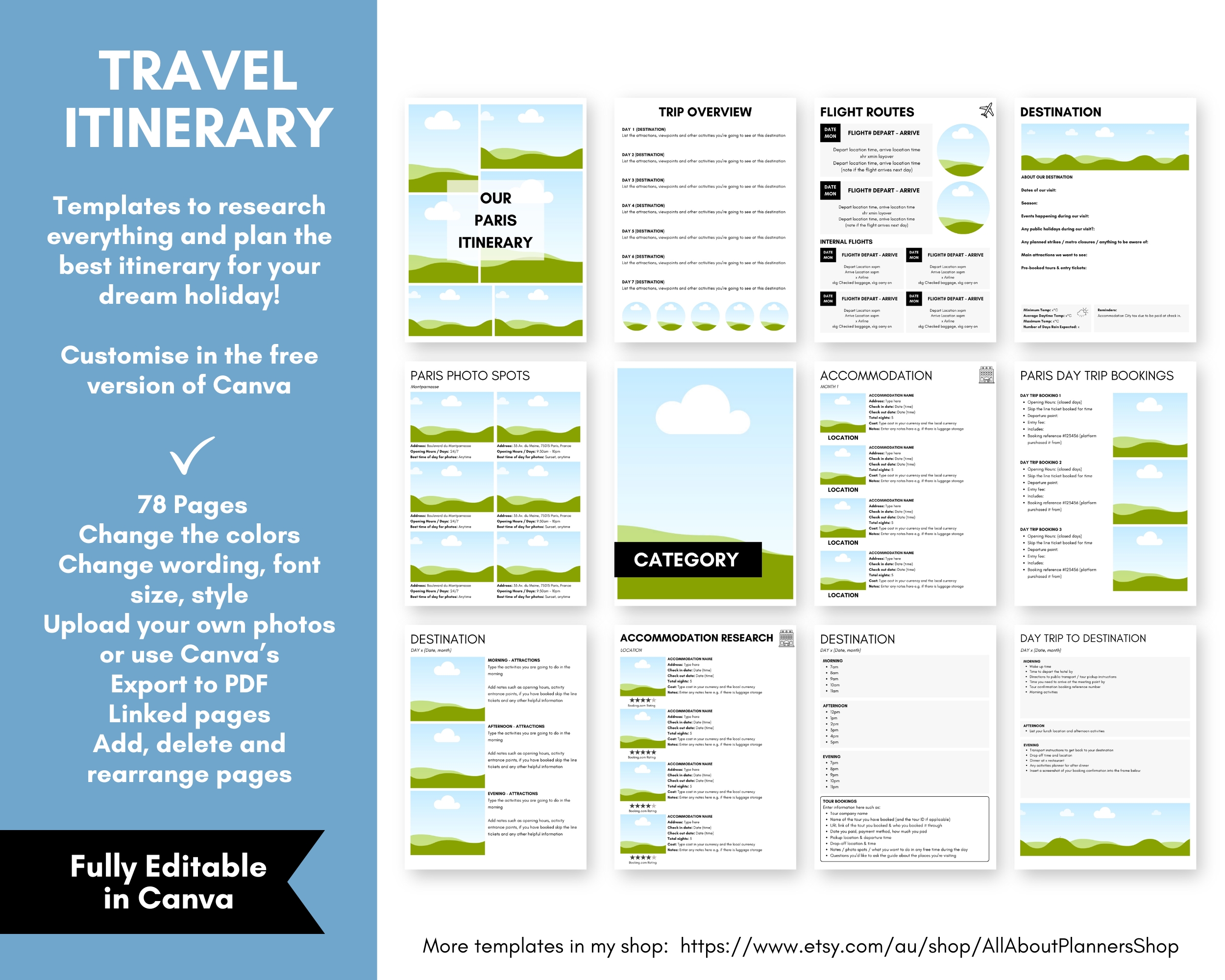 Find an easy-to-use travel itinerary builder for vacations? This one is the best!
