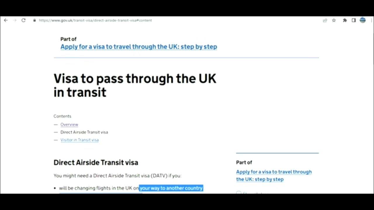 How to Get a Transit Visa to the UK: A Quick and Easy process