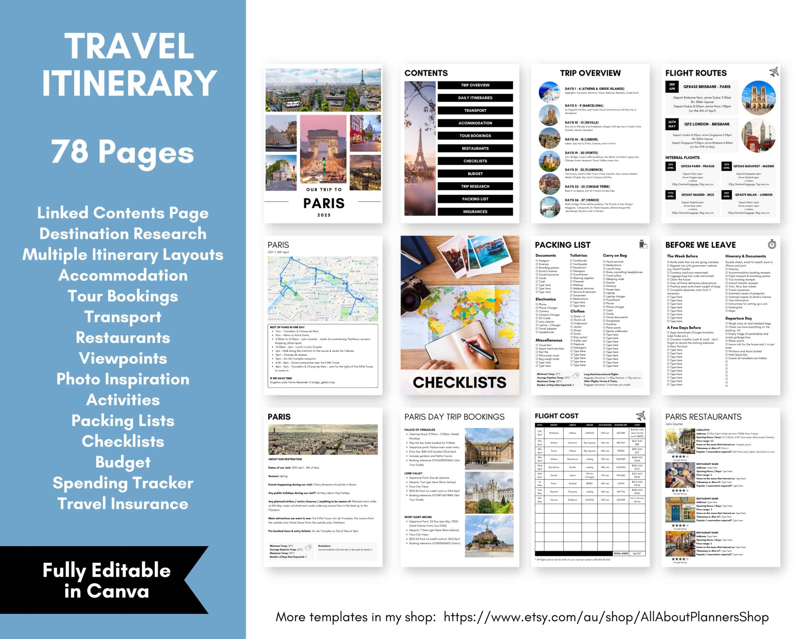 Detailed itineraries made easy: Check out these top online travel planners.