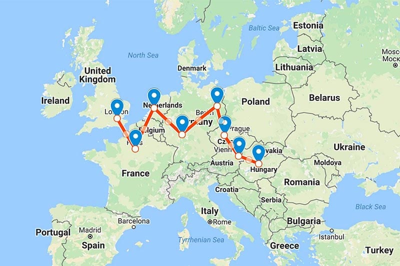 Best Tools for building a multi-destination travel plan Easily!