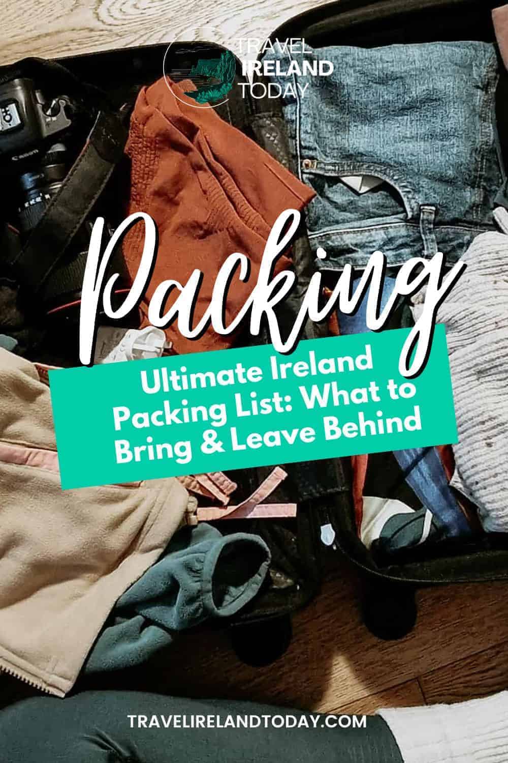 What to Bring Trip to Ireland (avoid extra baggage fees)