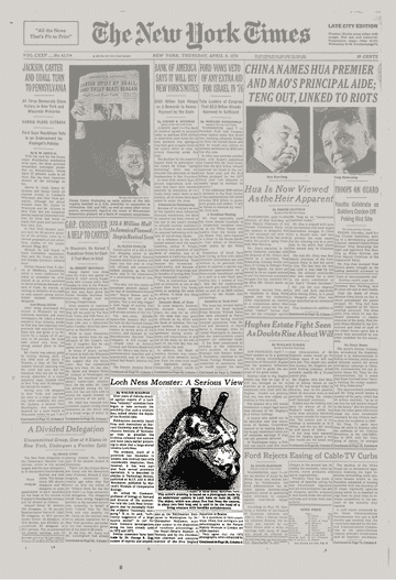 Loch Ness Monster Newspaper Reports: Fact or Fiction? Latest Sightings!