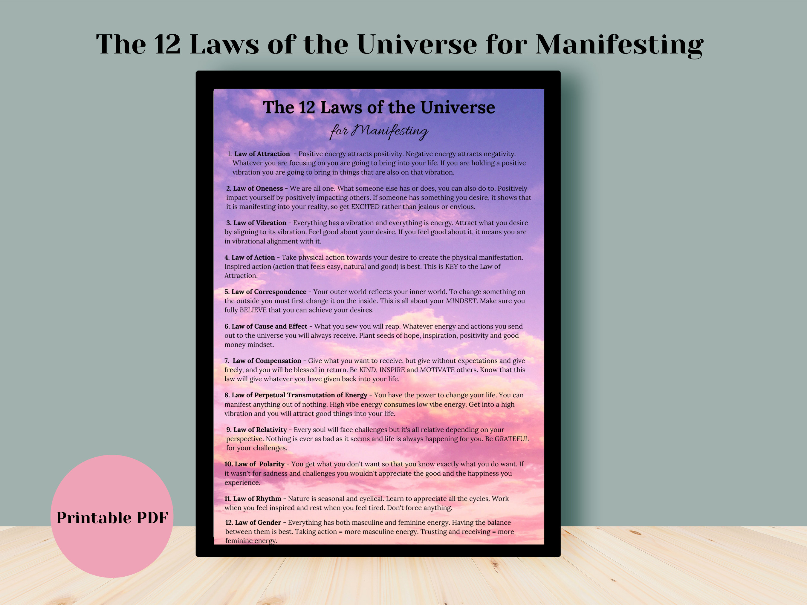 What is the Law of Universe? Easy Guide to Manifesting!