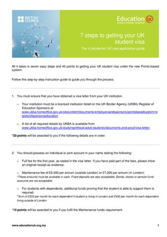 Get Your UK Student Visa: A Full Application Process Walkthrough