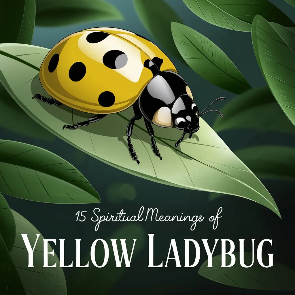 The Meaning of Yellow Ladybugs: Secret message for you.
