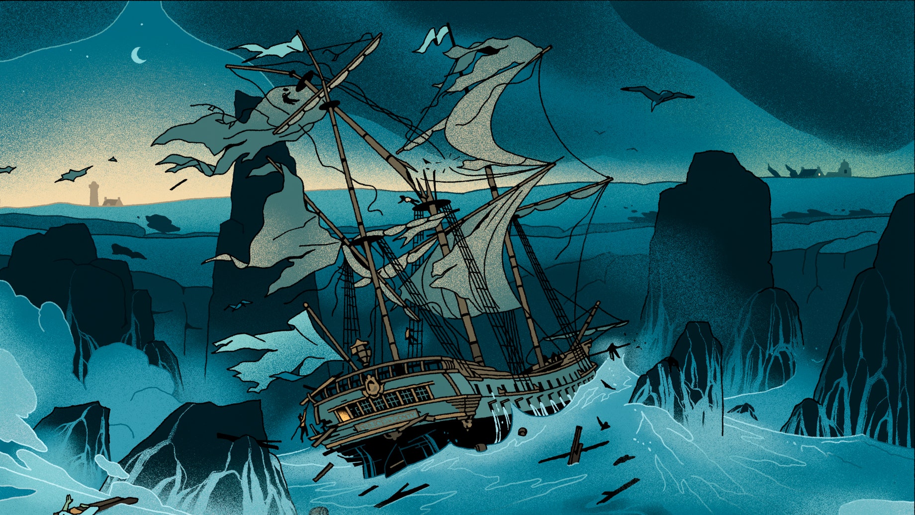 Cursed Ship and its Hidden Gold,what happened at last?