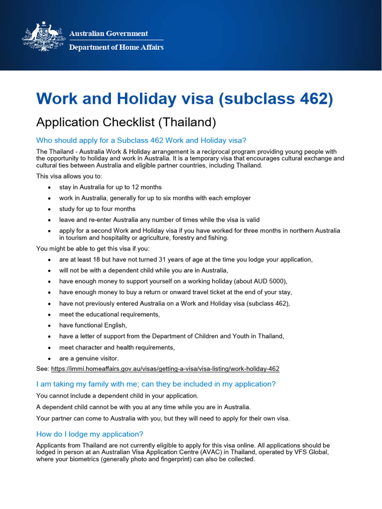 How to apply for a work visa for Australia: The Ultimate Checklist!