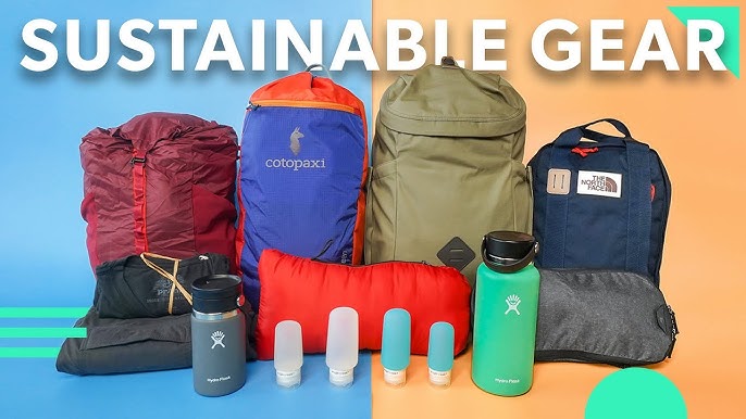 Go Green! The Best Recycled travel gear for your next trip.