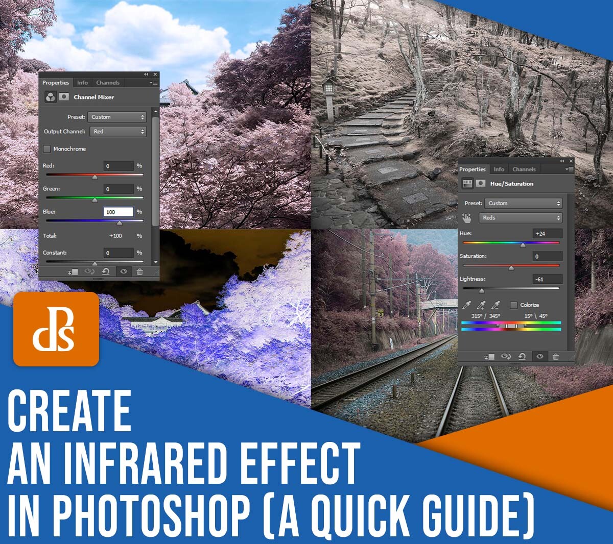 Photoshop: Infrared Photo Converter, Get Amazing Results Fast!