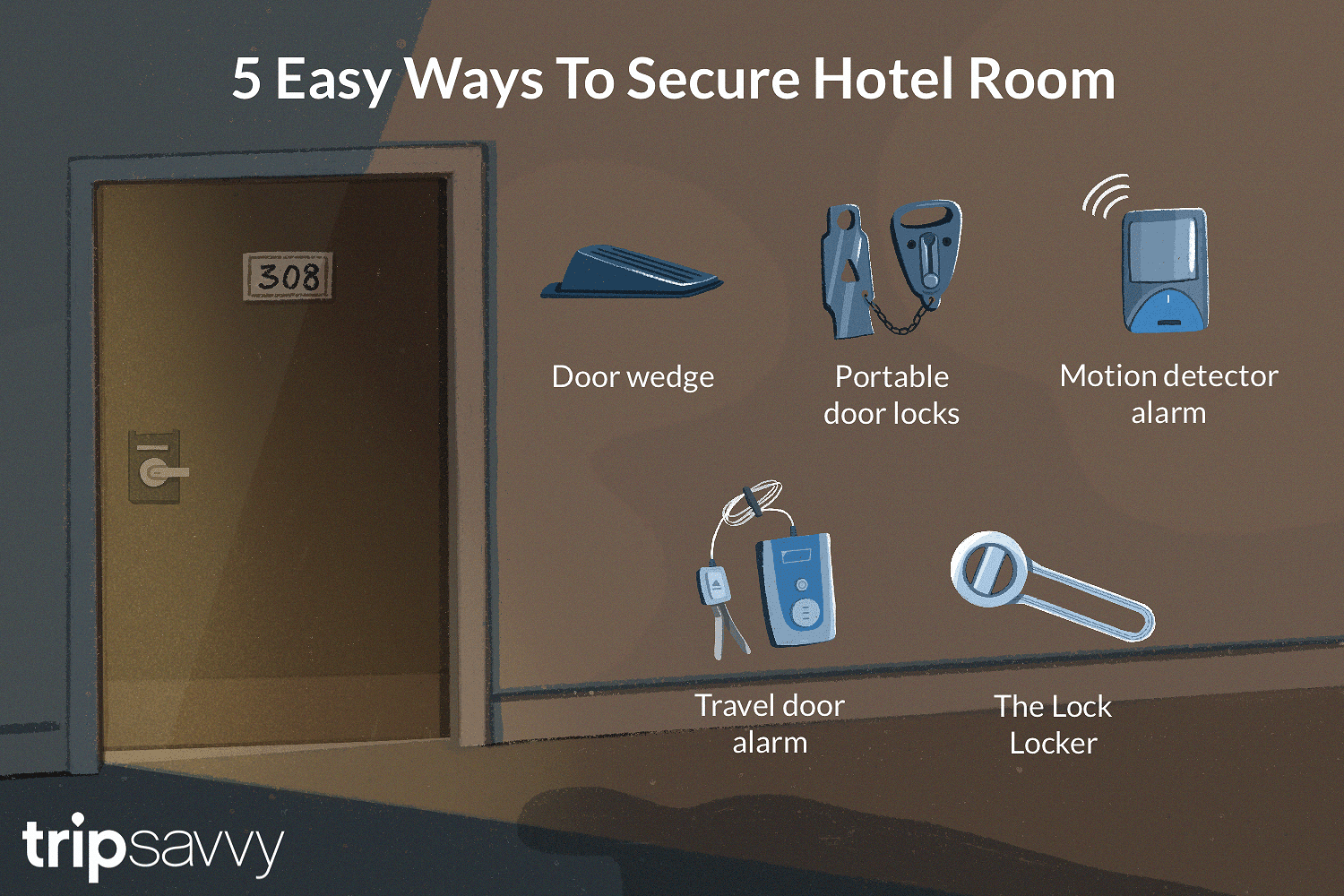 Easy ways: How to keep your hotel room safe while traveling