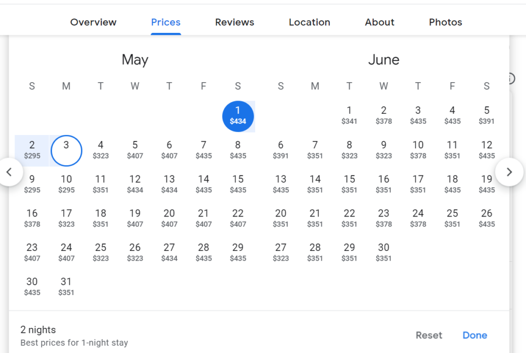 Use booking search engines to compare hotel prices and save money