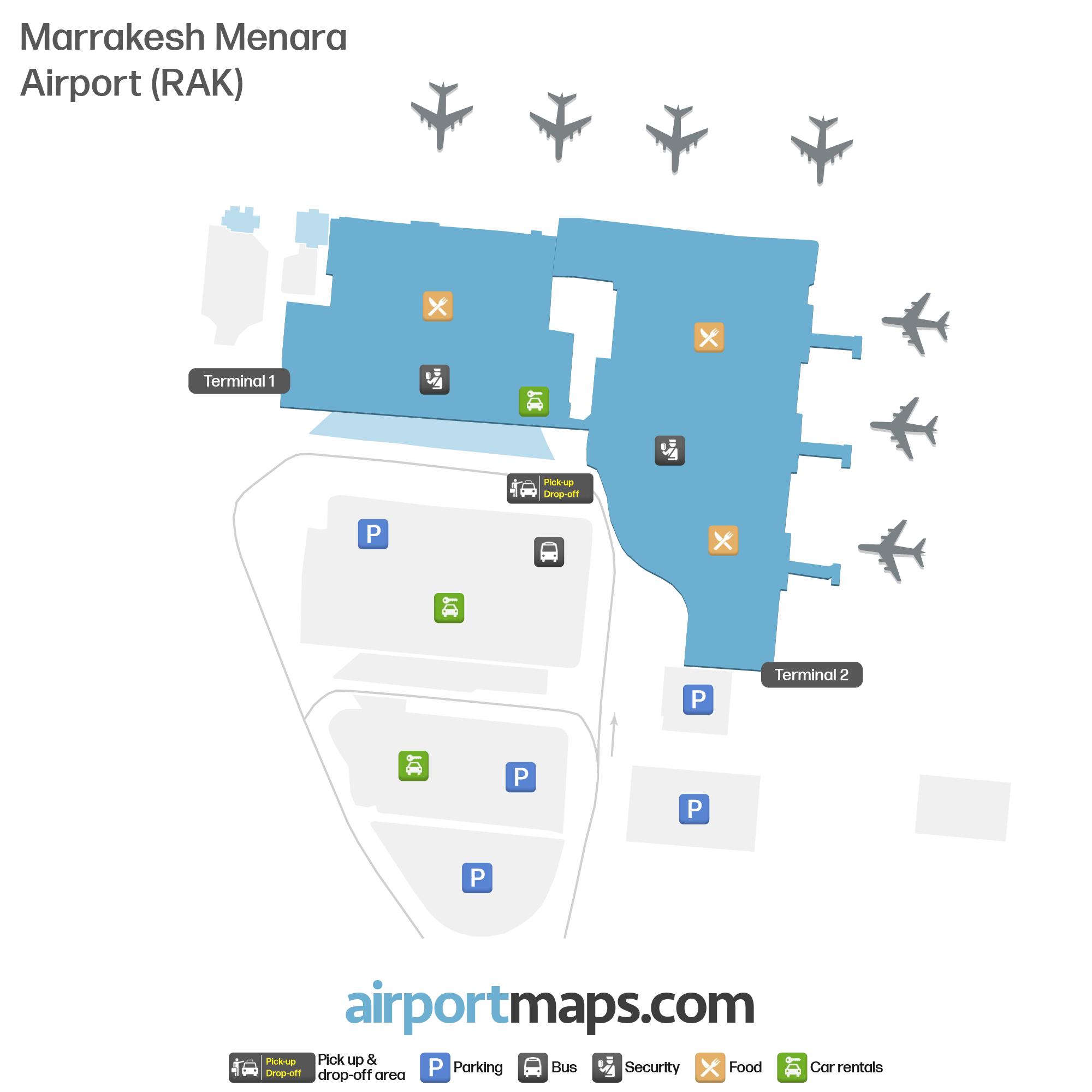 Where exactly can you find Menara Airport Morocco? Get simple directions and key location information fast.