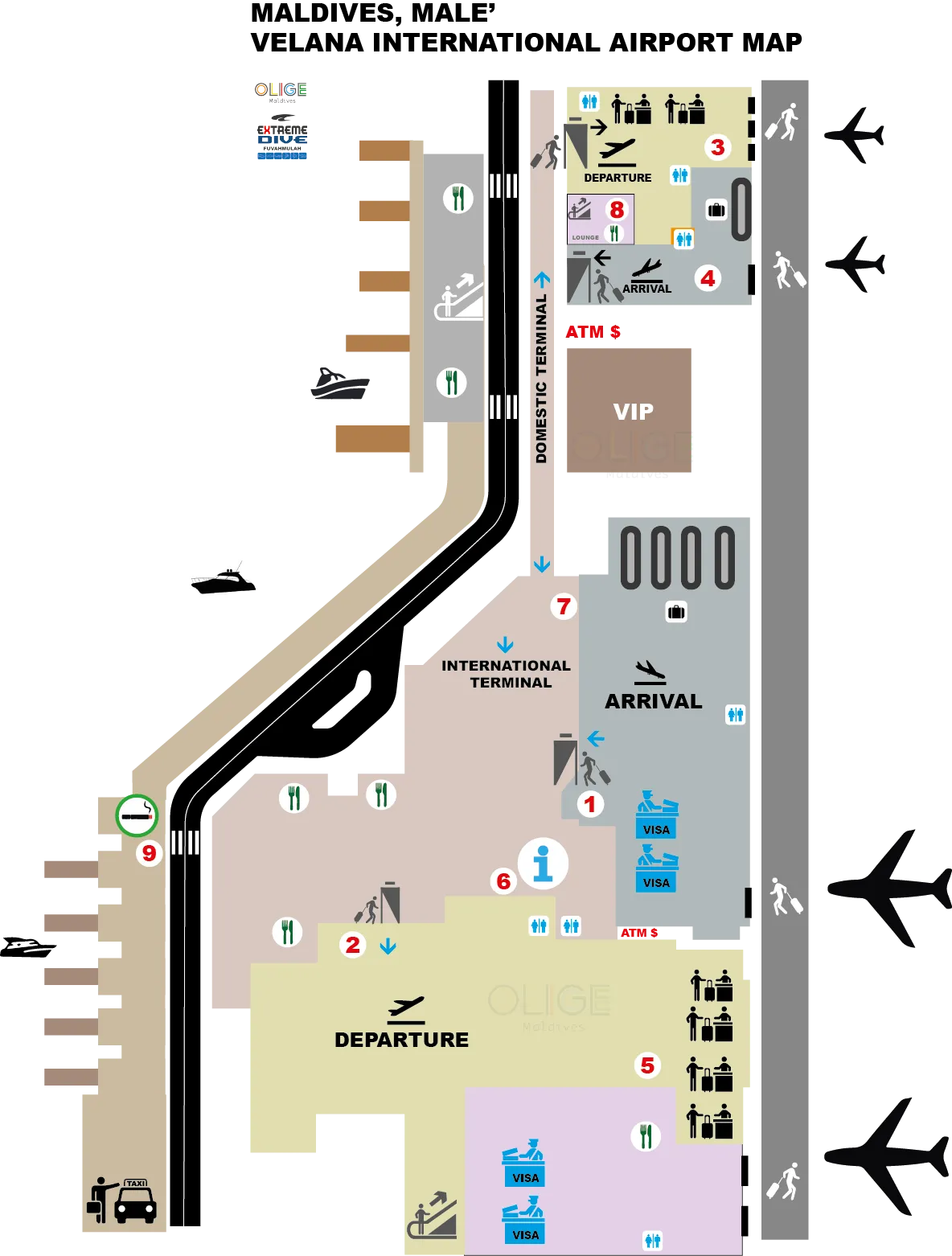 Find Male Airport Restrooms: Fast & Easy Location Guide