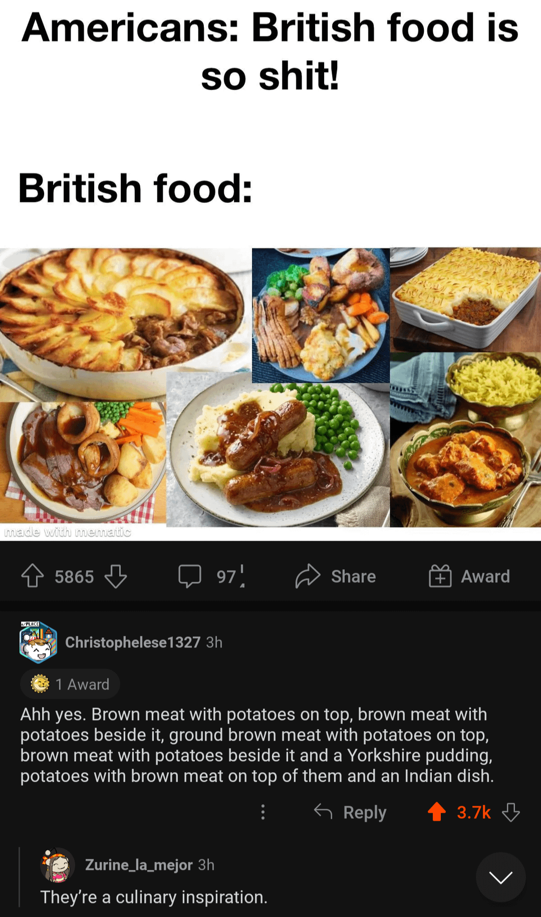 Gross British Cuisine: Funny Food Names, Would You try this?