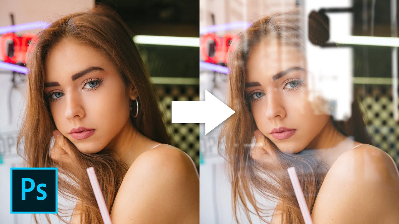 Photoshop Glass Reflection Texture: Learn the Simple Effects,New Way.