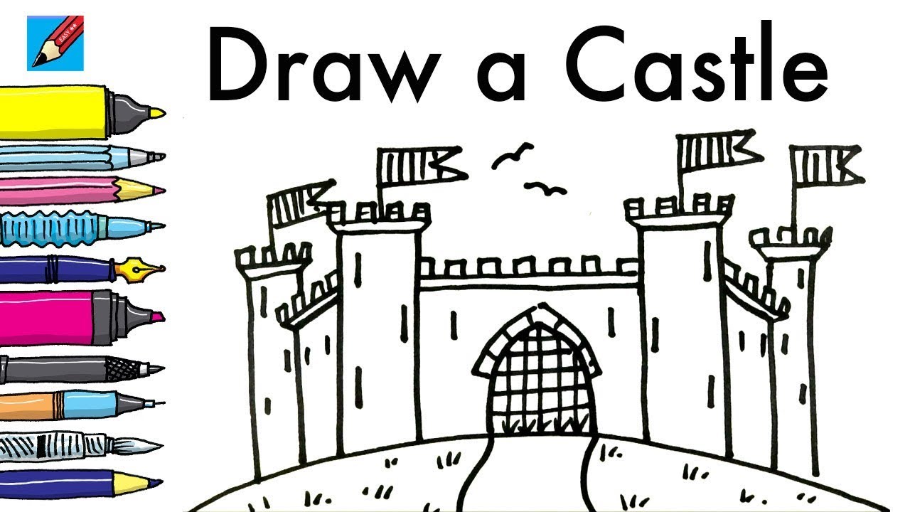 Castillo De La Real Fuerza Easy Drawing: Step-by-step Guide