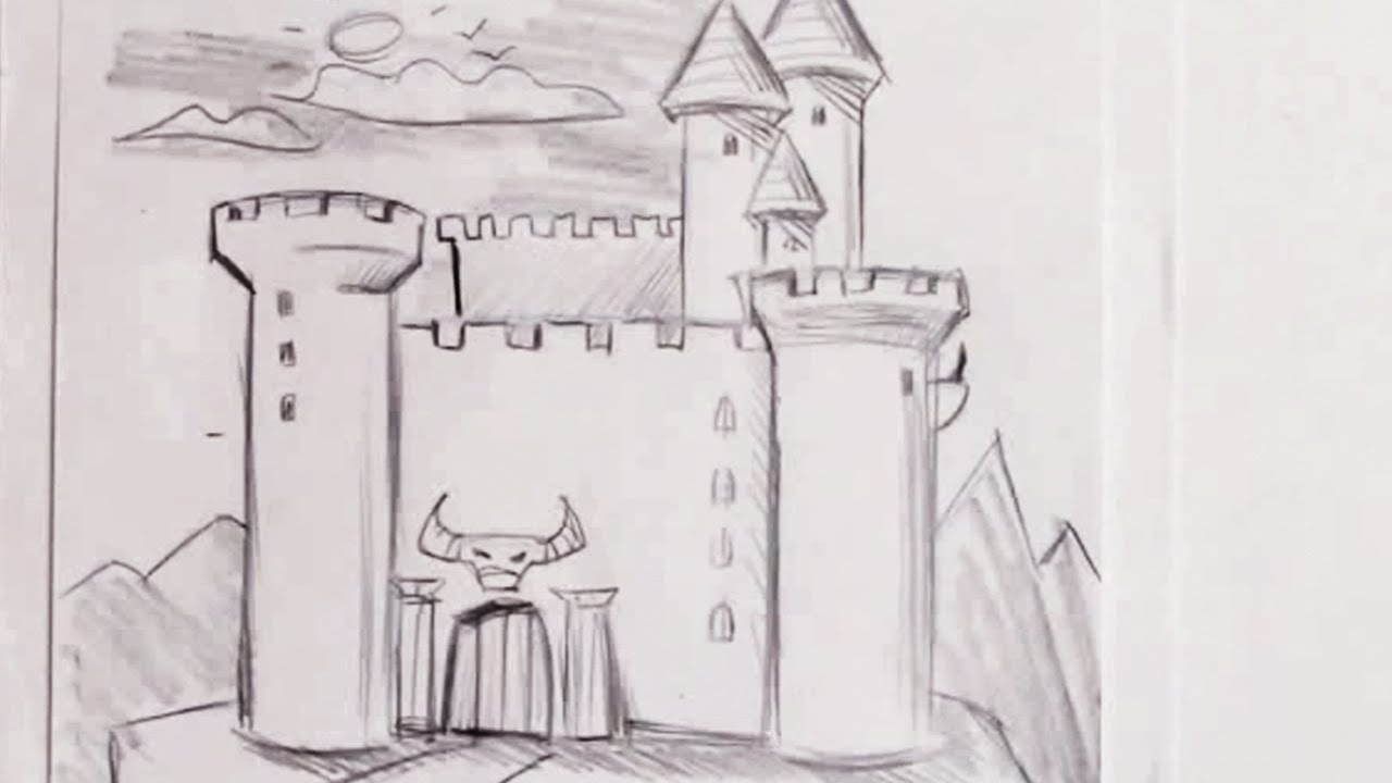 Castillo De La Real Fuerza Easy Drawing: Step-by-step Guide