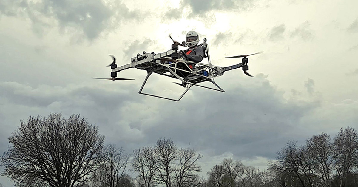 Where can you really find or see a flying go cart today? (Looking at prototypes and future tech).