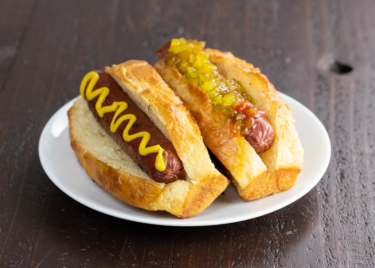 How to make authentic New England hot dog rolls? Use this simple recipe for perfect split top buns.