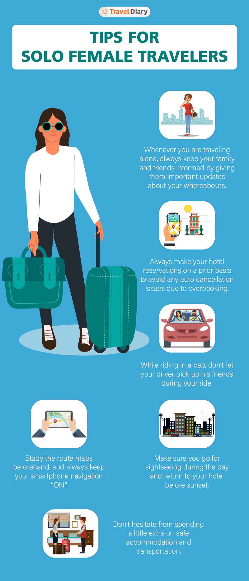 How to stay safe? Travel safety tips for solo female travelers every woman should know before exploring.