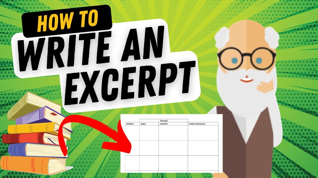 Whats an Excerpt from a Book? Simple Guide for Beginners
