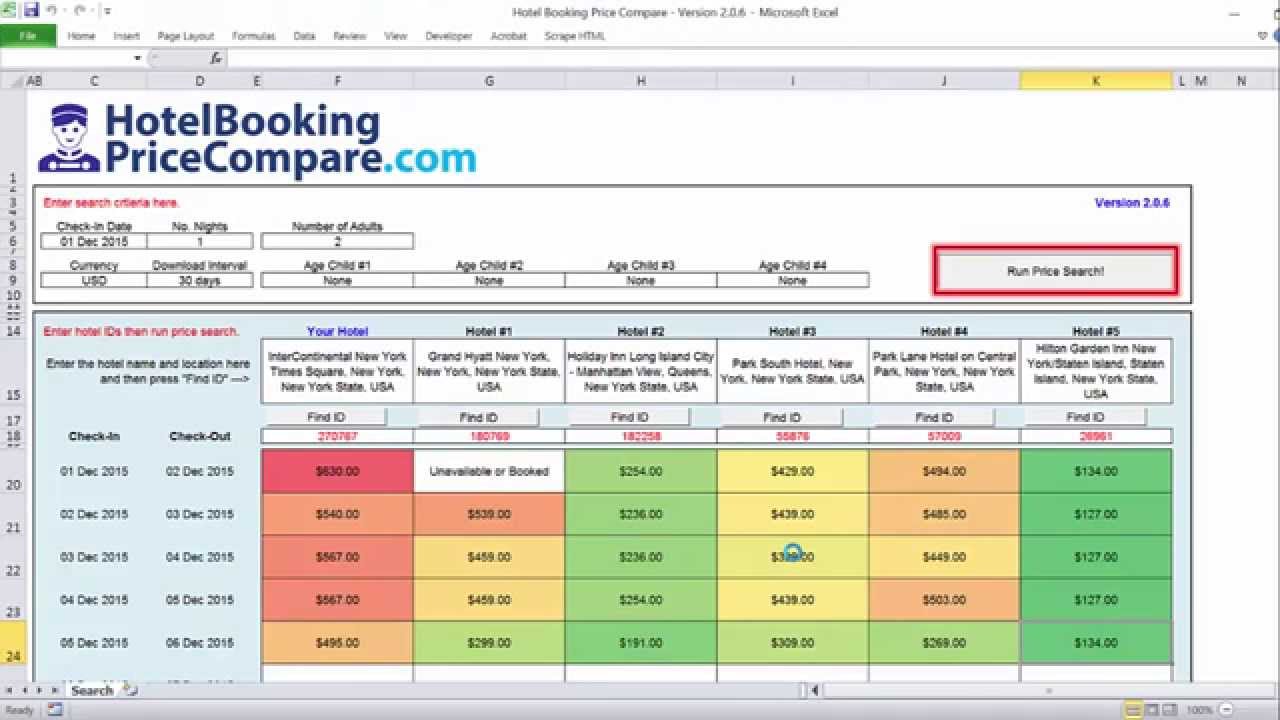 How to Easily Compare Hotel Prices on Multiple Booking Sites?