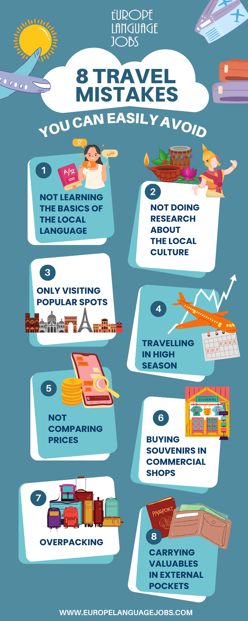 Learn how to stay safe in crowded tourist spots; avoid these common mistakes many travelers make.