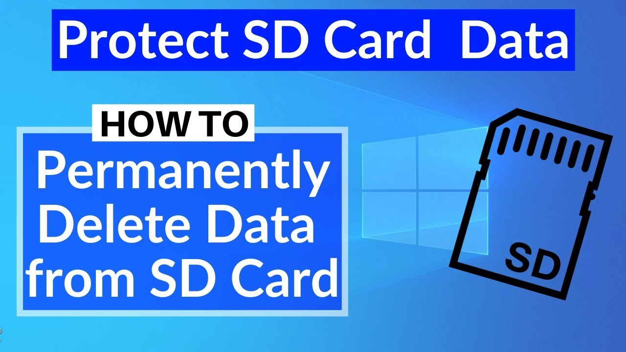 Permanently Delete: How to delete photos in SD card