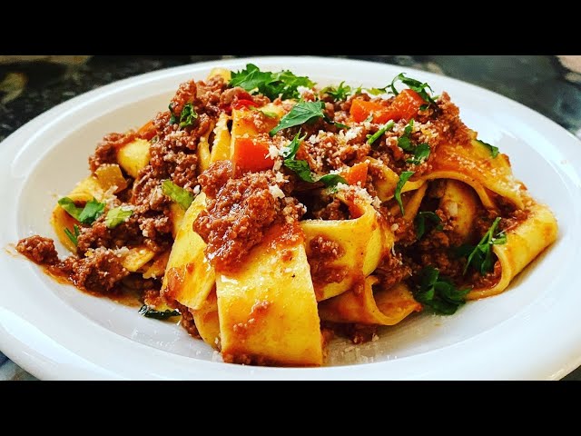 Easy Recipe: How to Cook Pappardelle di Cinghiale