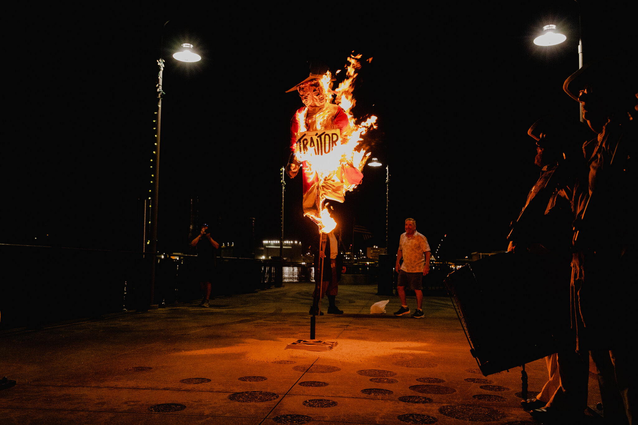 What does burned in effigy mean & how it happens?