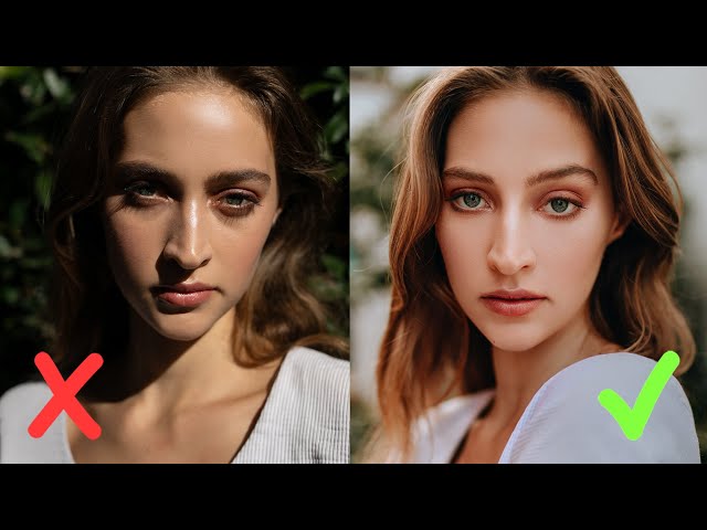 How to do amazing filtered light portrait photography? Easy tips for beautiful soft photos.