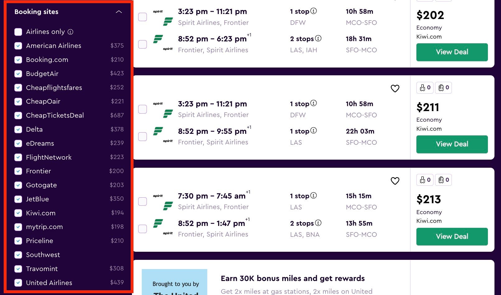 Best flight comparison websites for booking business class flights in 2024