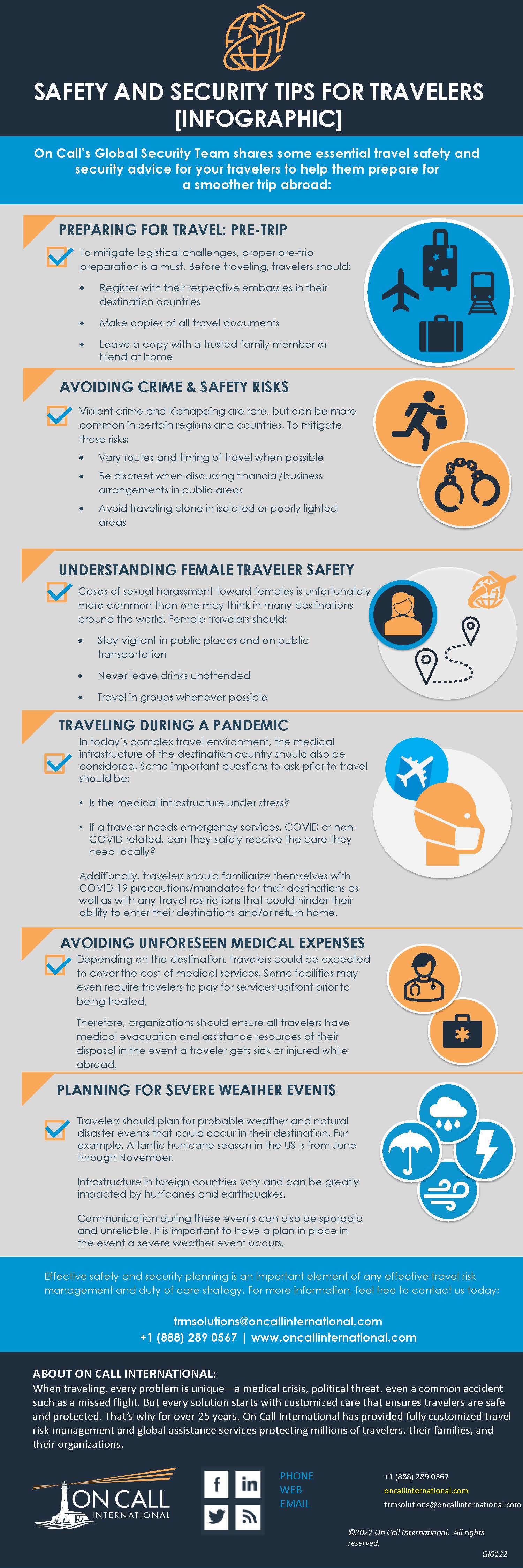 Travel smart: How to stay safe when traveling in low-security countries (Key advice for you)