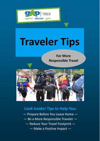 Responsible Adventure Travel: Making a Positive Impact