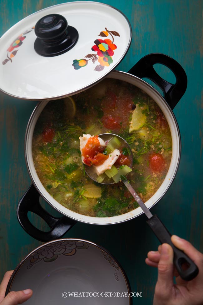 Make fish green soup southeast asia easily (Our quick guide for a yummy family dish)