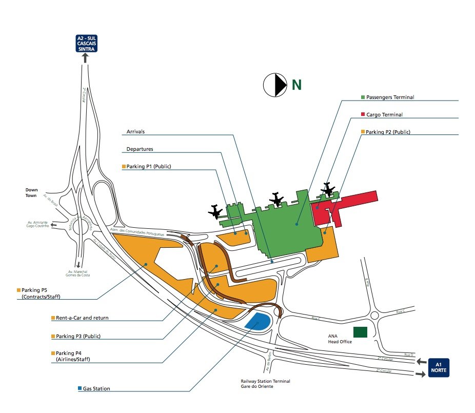 Finding lisbon airport on map quickly (Our best tips and tricks for a smooth airport journey).