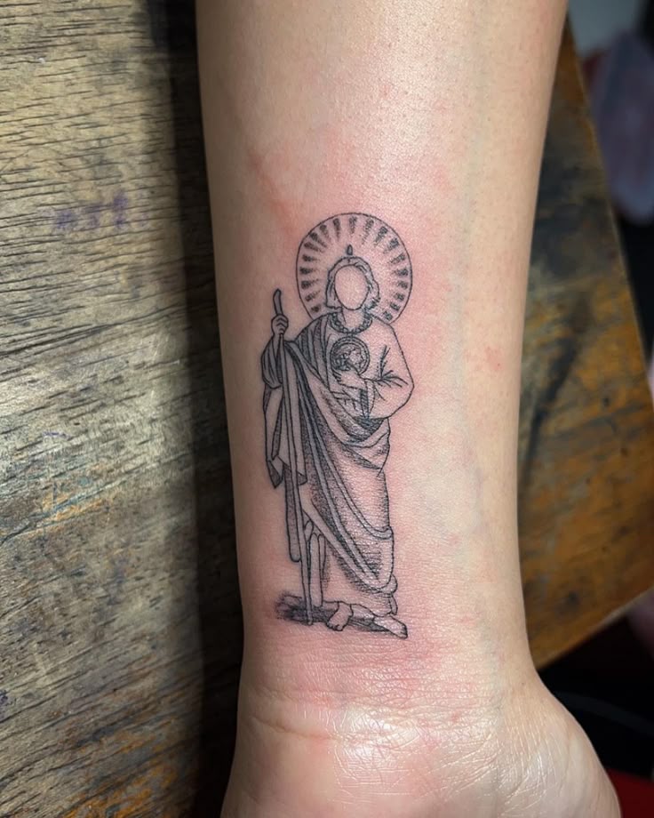 Thinking of a small san judas tadeo tattoo? Explore simple and meaningful options.
