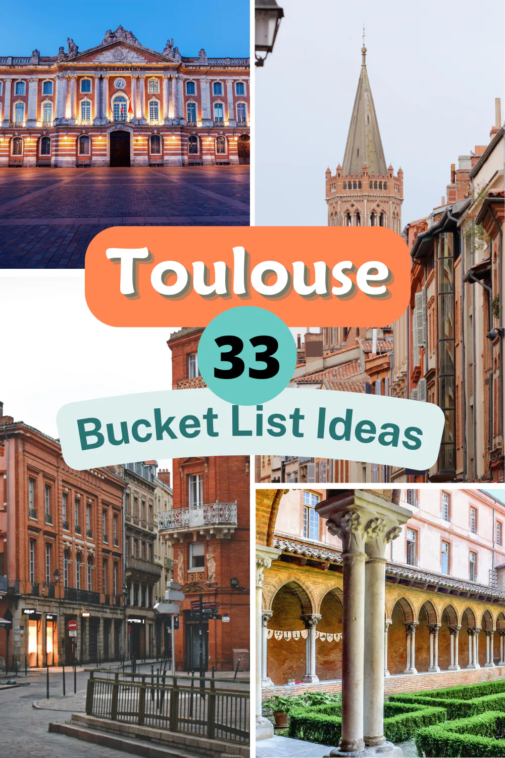 Planning your things to do in Toulouse? Dont miss these great places and local experiences!