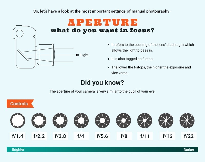 Want to master manual mode? This manual photography cheat sheet makes it super easy for you.