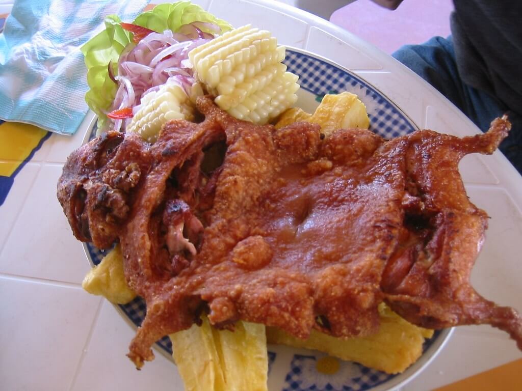 Is cuy frito worth trying on your trip? Find out more about this famous Andean delicacy!