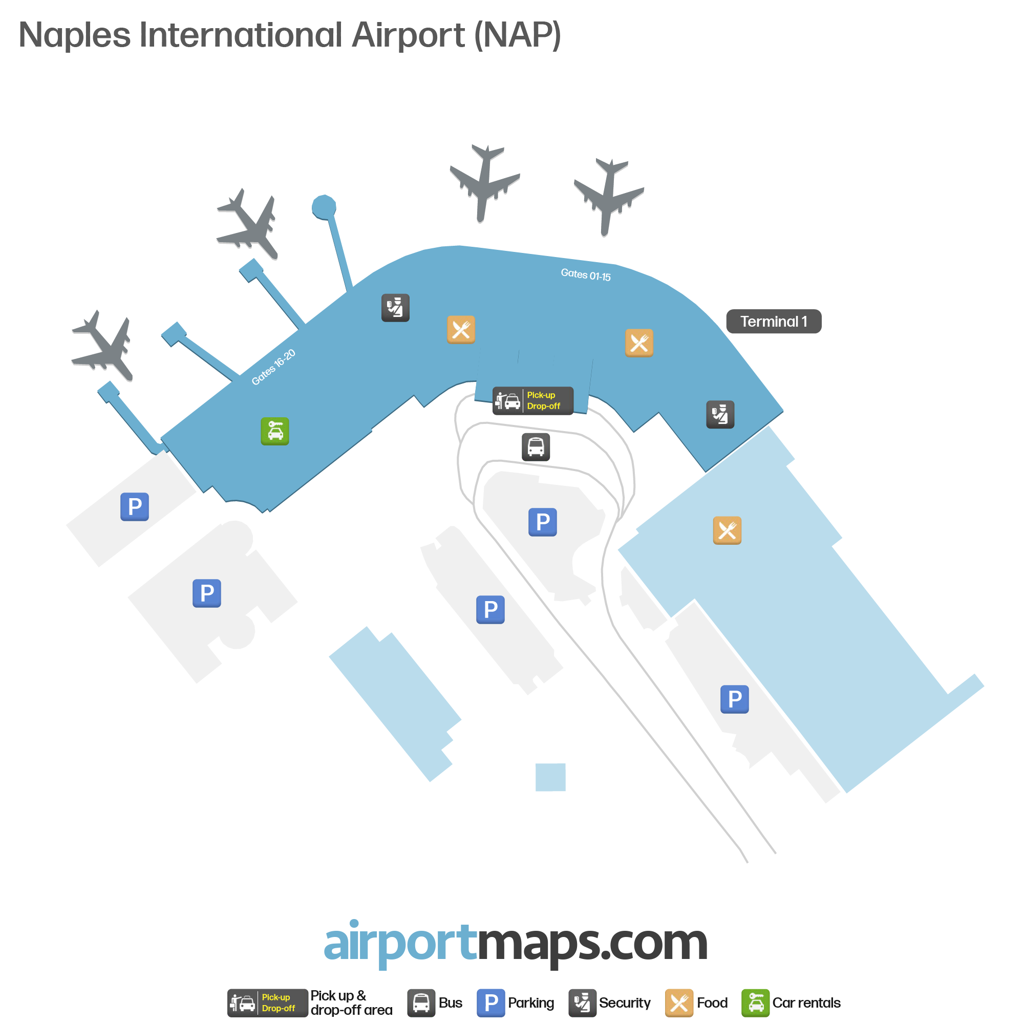 Map of naples airport italy: How to use it to make your airport journey stress-free.
