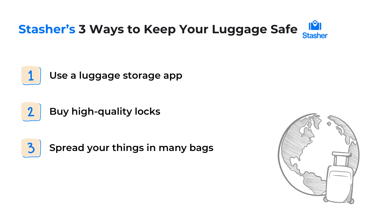 Heres how to protect your belongings when traveling to high-risk areas: Top advice for worry-free trips.