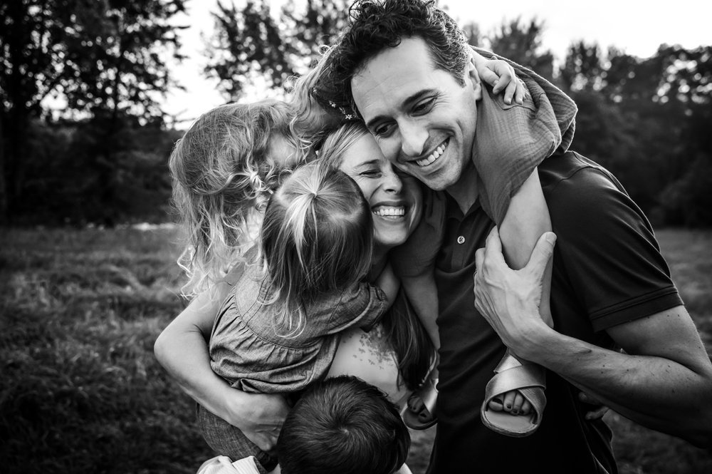 Cherishing Family Moments: The Power of Black and White Images