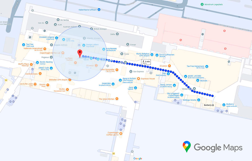 Need a simple map of CPH airport? Get your easy-to-understand Copenhagen Airport layout now!
